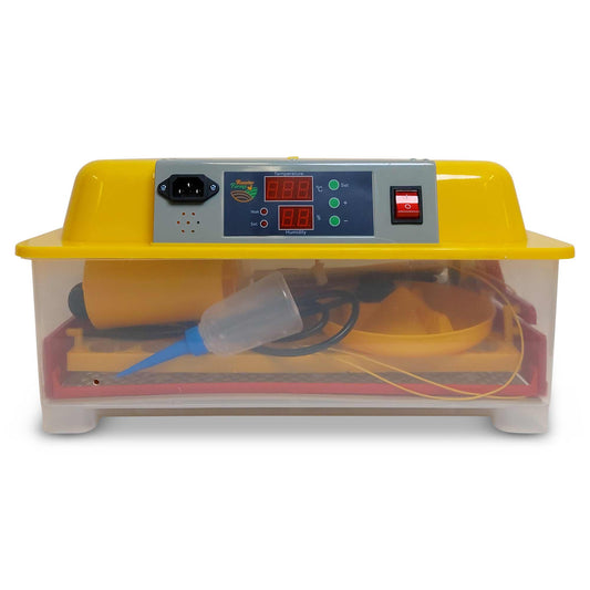 Rooster Farms Electric 32 Egg Incubator + Accessories for Chicken Quail Duck